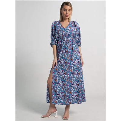 Платье Неповторимая (голубое) П15501-34М