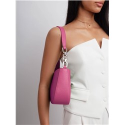 Женская кожаная сумка Richet 3205LN 777 Розовый