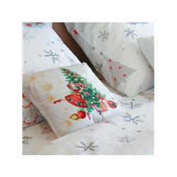 Подушка декоративная новогодняя «Этель. Балерина», 40×40 см, велюр