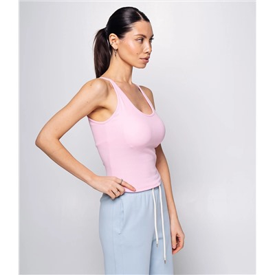 Топ #КТ319 (4), розовый