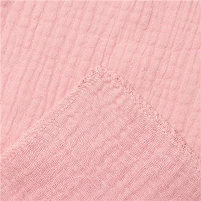 Пеленка двухслойная "Крошка Я" Strawberry, 130х100см, 100 % хлопок