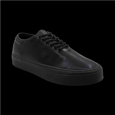 Кроссовки из натуральной кожи MS-S253 черные