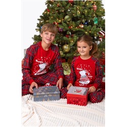 Детская новогодняя пижама Happyfox