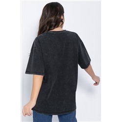 Футболка Микель (черная) Б12600-20