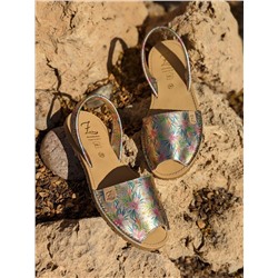 AB.Zapatos · 3207 · LIRIOS PLATINO+AB.Z PELLE Abeja ladrillo (330) ORO