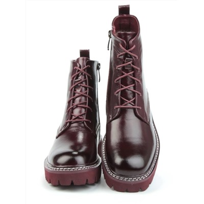 01-CY26385642-5169-21B100M VINOUS Ботинки демисезонные женские (натуральная кожа, байка)