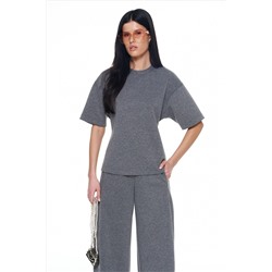 Брюки, футболка KaVaRi 8055 серый-меланж