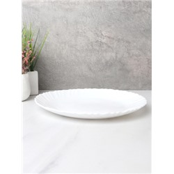 Тарелка обеденная 215 мм Классика белая / LHP-85 (WHITE) /уп 6/