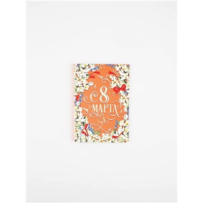 Блокноты «8 марта», 8 шт., А6 на скрепке, 32 листа