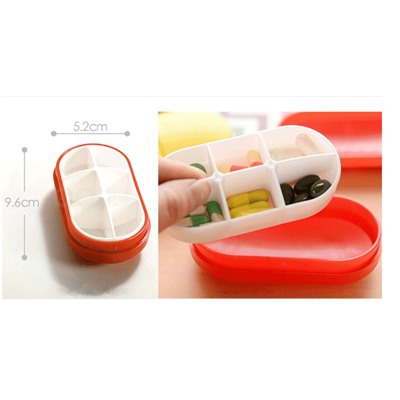 Таблетница Pill BOX из 6 отделений , заказ от 2 - х шт.
