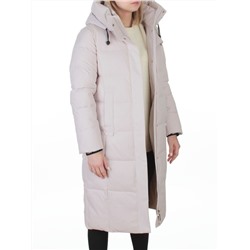 8321 LT. BEIGE Пальто зимнее женское (200 гр. холлофайбер)