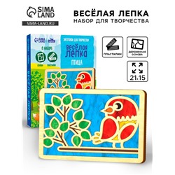 Пластилиновые картинки «Птица», 21 х 15 см