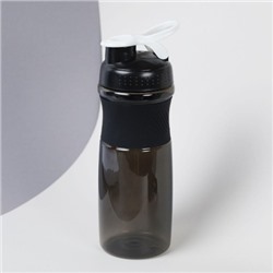 Бутылка/Шейкер NEWWAVE  SHS-760 чёрно-белая, для спортивного питания 760ML/уп60