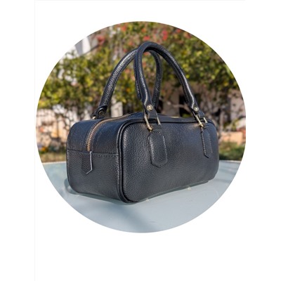 Итальянская сумка AB.Z · Pelle · PC · NEGRO