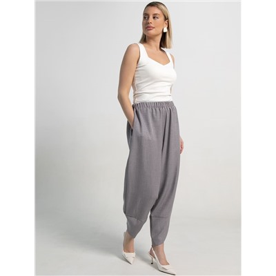 Брюки бохо (серые) Б15506-10М