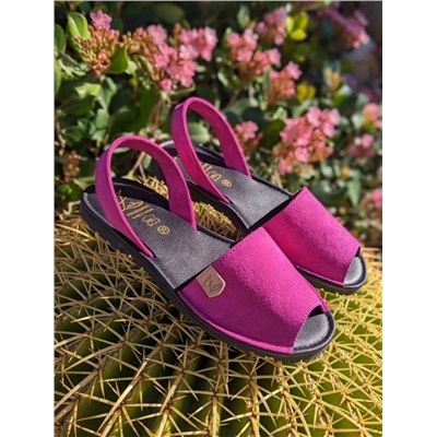 Ab. Zapatos 3106-8 magenta+PELLE serpiente 1019 FUXIA АКЦИЯ