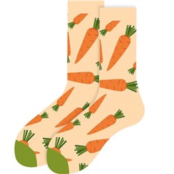 Носки р.35-40 "Niceee" Морковка