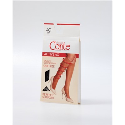 CONTE ACTIVE 40 (1 пара) Гольфы женские