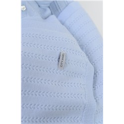 Плед вязаный шерстяной №10 Г Арт. 8085