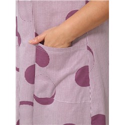 Митиола - халат бордовый