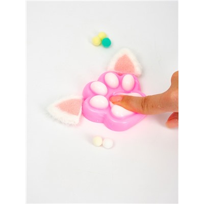 Сквиш антистресс - игрушка «Лапка с ушками»