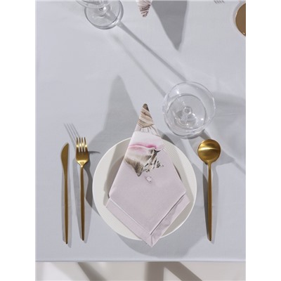 Набор салфеток «Этель. Коралловый риф», 40×40 см - 4 шт., 100% хлопок, 190 г/м²