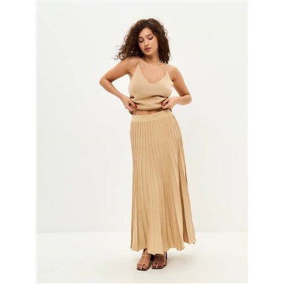Юбка-плиссе DORA, Песок