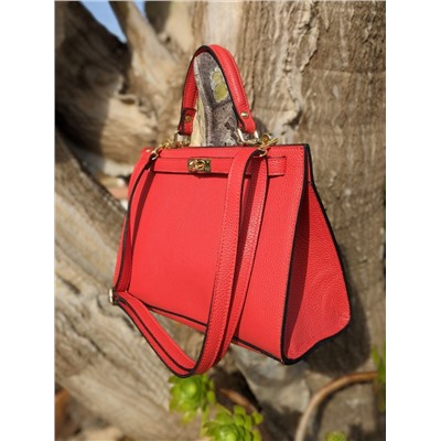 Ab.Zapatos PELLE Birkin/2 (720) rojo