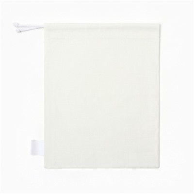 Мешочек текстильный «Этель» Home collection, 27×34 см, 100% лён, белый