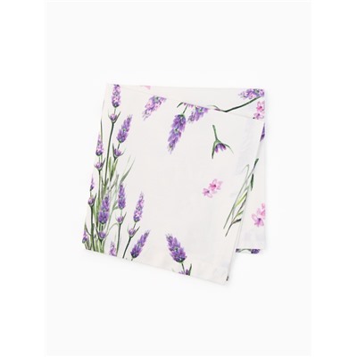 Набор салфеток с декоративными кольцами «Этель» Lavender, 40×40 см - 2 шт., 100% хлопок, саржа
