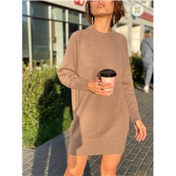 Платье мини FIBI, Шоколад