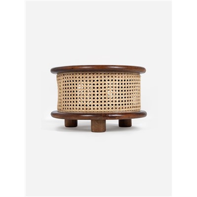 Столик кофейный, 40×40×25 см, манговое дерево, коричневый