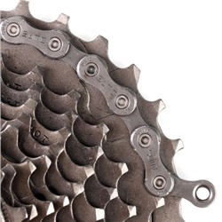 Велосипедная цепь SUMC 10 speed SX10GY 1/2"x11/128"/116L ГОСТ 30442-97 ISO 9633 /уп 50/