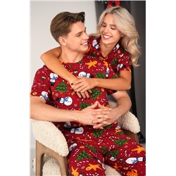 Мужская новогодняя пижама Happyfox