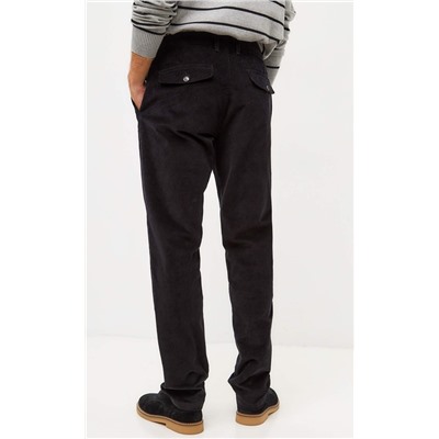 Брюки вельвет Р321-0800 l.black