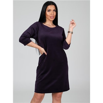 Стевия - платье сливовый