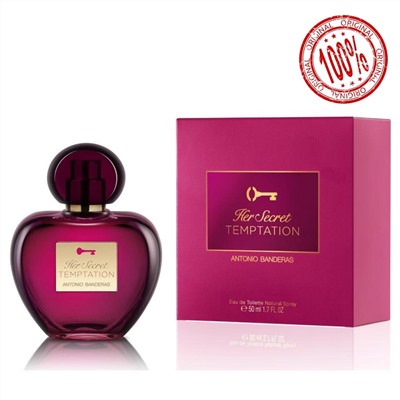 Antonio Banderas Her Secret Temptation Edt 50 ml