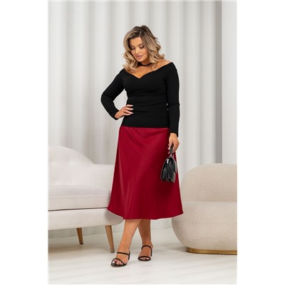 Юбка МЮ-241 бордо