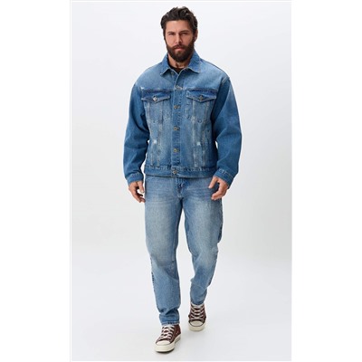 Куртка джинс P611-1285 l.blue