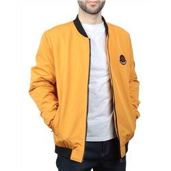 EM25056-2 YELLOW Куртка-бомбер мужская демисезонная (100 гр. синтепон)