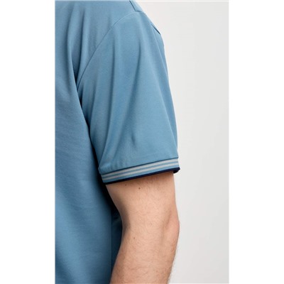 Поло F511-07-065 l.blue