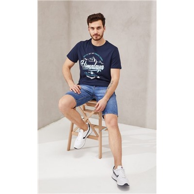 Футболка F111-06bb-659 d.blue