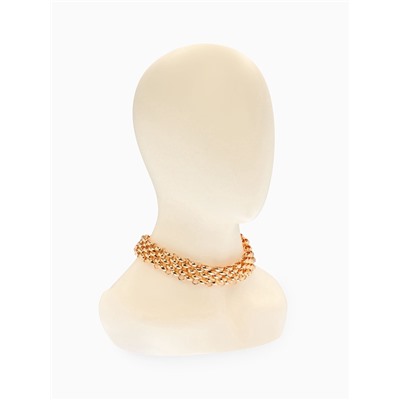 Колье-чокер «Кольчуга», цвет золото