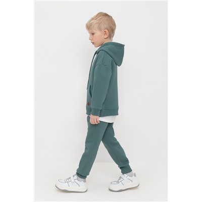Брюки темный малахит к530 Crockid