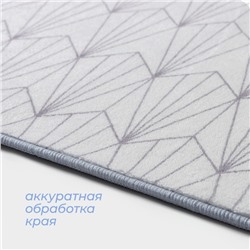 Коврик для дома SAVANNA Gold, 50×80 см, серый