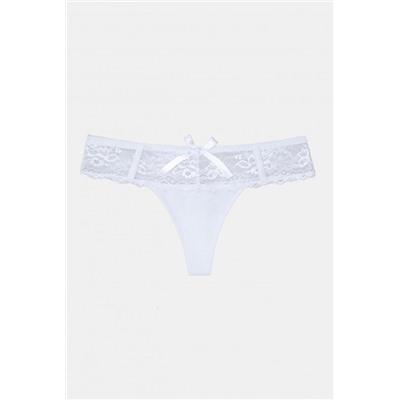 Трусы стринг жен Versailles белый Infinity Lingerie