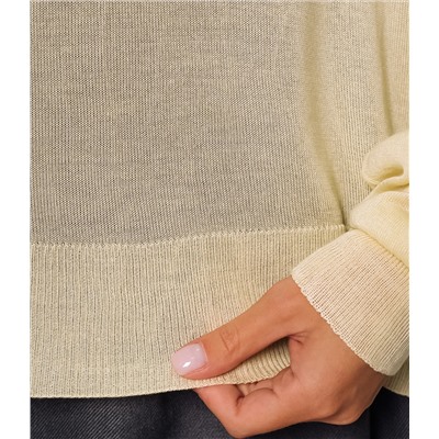 Джемпер #ОКТ155002, жёлтый