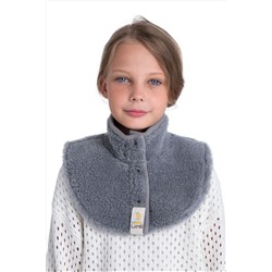 Воротник манишка ДЕТСКАЯ серая