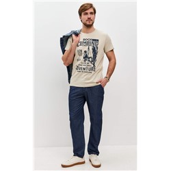 Футболка P511-06-877 beige