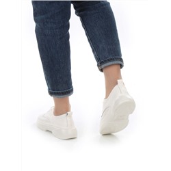 03-PDXL140-5 BEIGE Кроссовки женские (натуральная кожа)